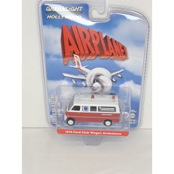 Greenlight 1:64 Airplane! - Ford Club Wagon Ambulance 1970